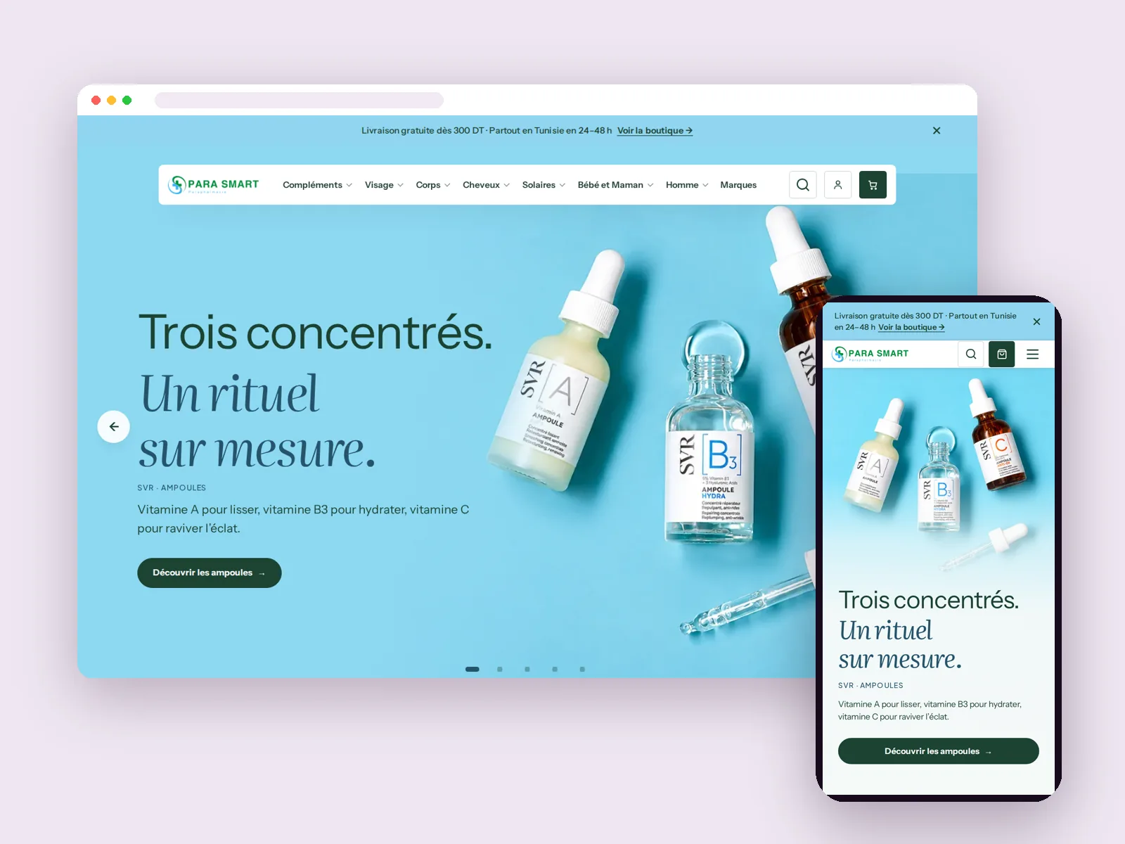 Une parapharmacie en ligne pensée pour le conseil